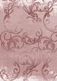 Dusky Pink Grunge Swirl A4 Backing Paper