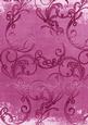 Cerise Grunge Swirl A4 Backing Paper