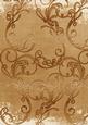 Vintage Tea Grunge Swirl A4 Backing Paper