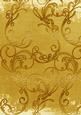 Gold Grunge Swirl A4 Backing Paper