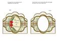 For My Mum at Christmas Green Scallop Card Base Frame