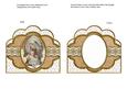 Holy Mother Natural Anglaise Scallop Card Base Frame