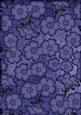 Blue All Over Floral Blossom A4 Backing Paper