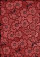 Red All Over Floral Blossom A4 Backing Paper