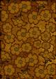 Gold All Over Floral Blossom A4 Backing Paper