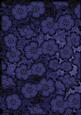 Dark Blue All Over Floral Blossom A4 Backing Paper