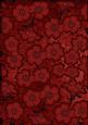 Dark Red All Over Floral Blossom A4 Backing Paper