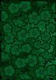 Dark Green All Over Floral Blossom A4 Backing Paper
