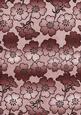 Dusky Pink Metallic All Over Floral Blossom A4 Backing Paper