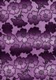 Purple Metallic All Over Floral Blossom A4 Backing Paper