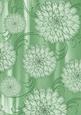 Mint Green Painted Big Floral A4 Backing Paper