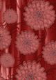 Dark Red Painted Big Floral A4 Backing Paper