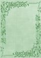 Mint Green Jingle Bells Christmas A4 Backing Paper