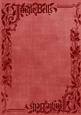 Dark Red Jingle Bells Christmas A4 Backing Paper