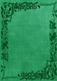 Dark Green Jingle Bells Christmas A4 Backing Paper