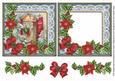 Christmas Door Poinsettia Reverse Decoupage Step by Step