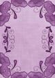 Lilac Poppy Linen Swirl Edge A4 Backing Paper