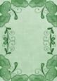Mint Green Poppy Linen Swirl Edge A4 Backing Paper