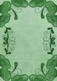 Mid Green Poppy Linen Swirl Edge A4 Backing Paper