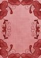 Red Poppy Linen Swirl Edge A4 Backing Paper