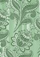 Mint Green Big Floral Painted Wallpaper A4 Backing Paper