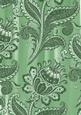 Mid Green Big Floral Painted Wallpaper A4 Backing Paper