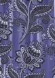 Dark Blue Big Floral Painted Wallpaper A4 Backing Paper