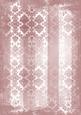 Dusky Pink Grunge Dolly Stripe Lace A4 Backing Paper