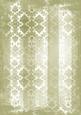 Olive Grunge Dolly Stripe Lace A4 Backing Paper