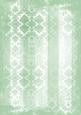 Mint Green Grunge Dolly Stripe Lace A4 Backing Paper