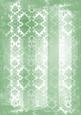 Mid Green Grunge Dolly Stripe Lace A4 Backing Paper