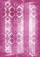 Cerise Grunge Dolly Stripe Lace A4 Backing Paper