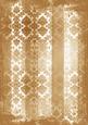 Vintage Tea Grunge Dolly Stripe Lace A4 Backing Paper