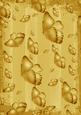 Gold Butterfly Painted Dolly Stripe A4 Backing Paper