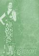 Mint Green Fashion Lady A4 Backing Paper