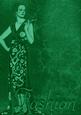 Dark Green Fashion Lady A4 Backing Paper