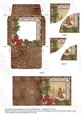 Snow Steeple Poinsettia Mini Card Envelope Duo Stacker Aio