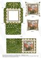 Green Lantern Lace Card Envelope Pointy Stacker Aio