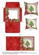 Elegant Tree Red Card Envelope Pointy Stacker Aio