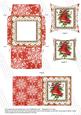 Christmas Bells Lace Card Envelope Pointy Stacker Aio