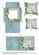 New Church Teal Card Envelope Pointy Stacker Aio