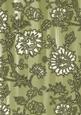 Olive Painted Mini Floral Wallpaper A4 Backing Paper