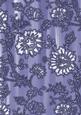 Blue Painted Mini Floral Wallpaper A4 Backing Paper