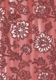 Red Painted Mini Floral Wallpaper A4 Backing Paper