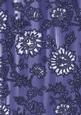 Dark Blue Painted Mini Floral Wallpaper A4 Backing Paper