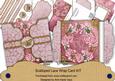 Pink 60 Roses 3D Scallop Wrap Card Kit