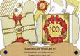 Red Lemon 100 Poppy 3D Scallop Wrap Card Kit