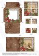 Snow Steeple Bronze Poinsettia Card Envelope Quad Stacker
