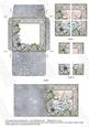 Snow Tree Ice Poinsettia Mini Card Envelope Quad Stacker