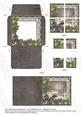 Winter Walk Black Poinsettia Mini Card Envelope Quad Stacker